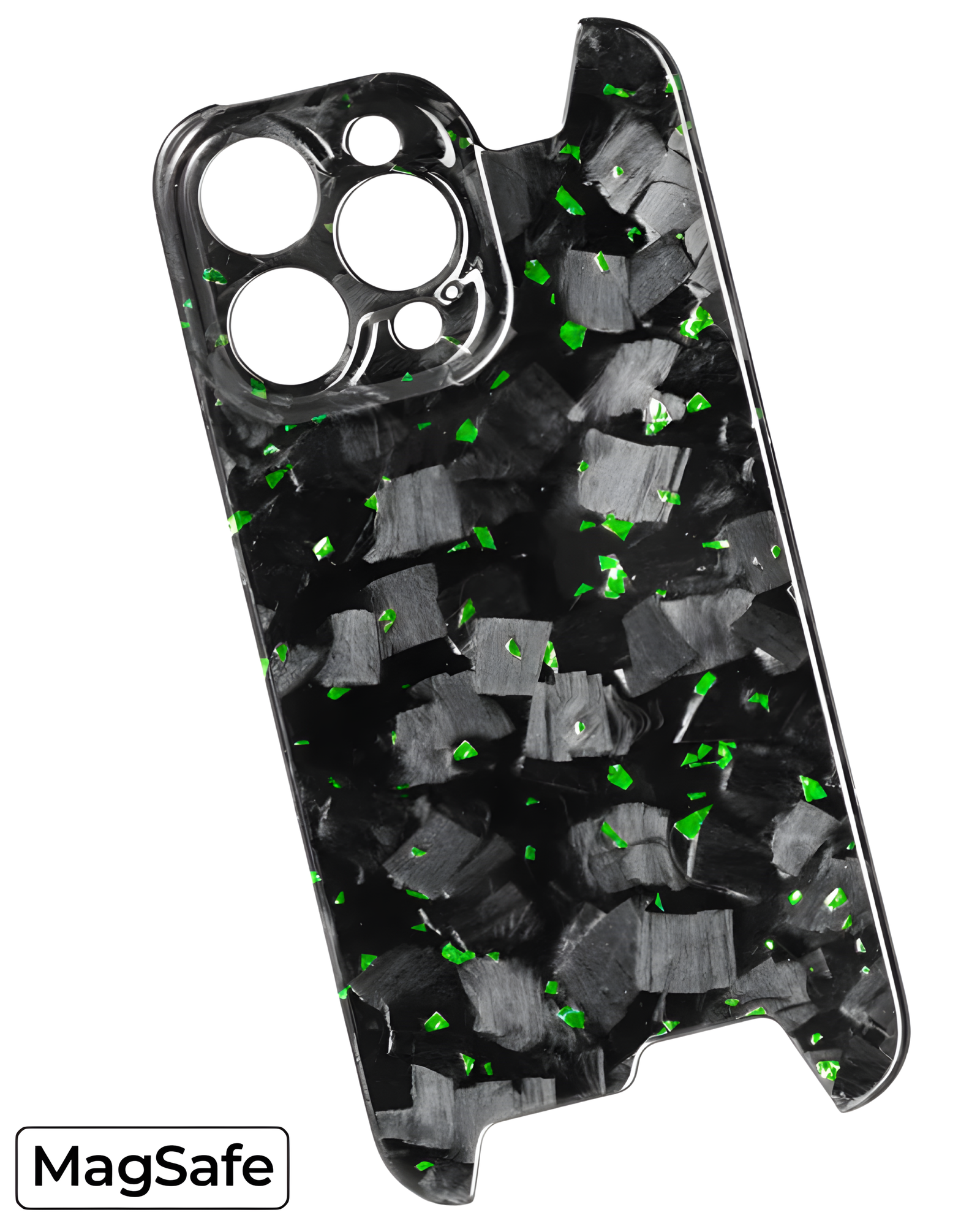 Full Carbon Fiber Case iPhone Green