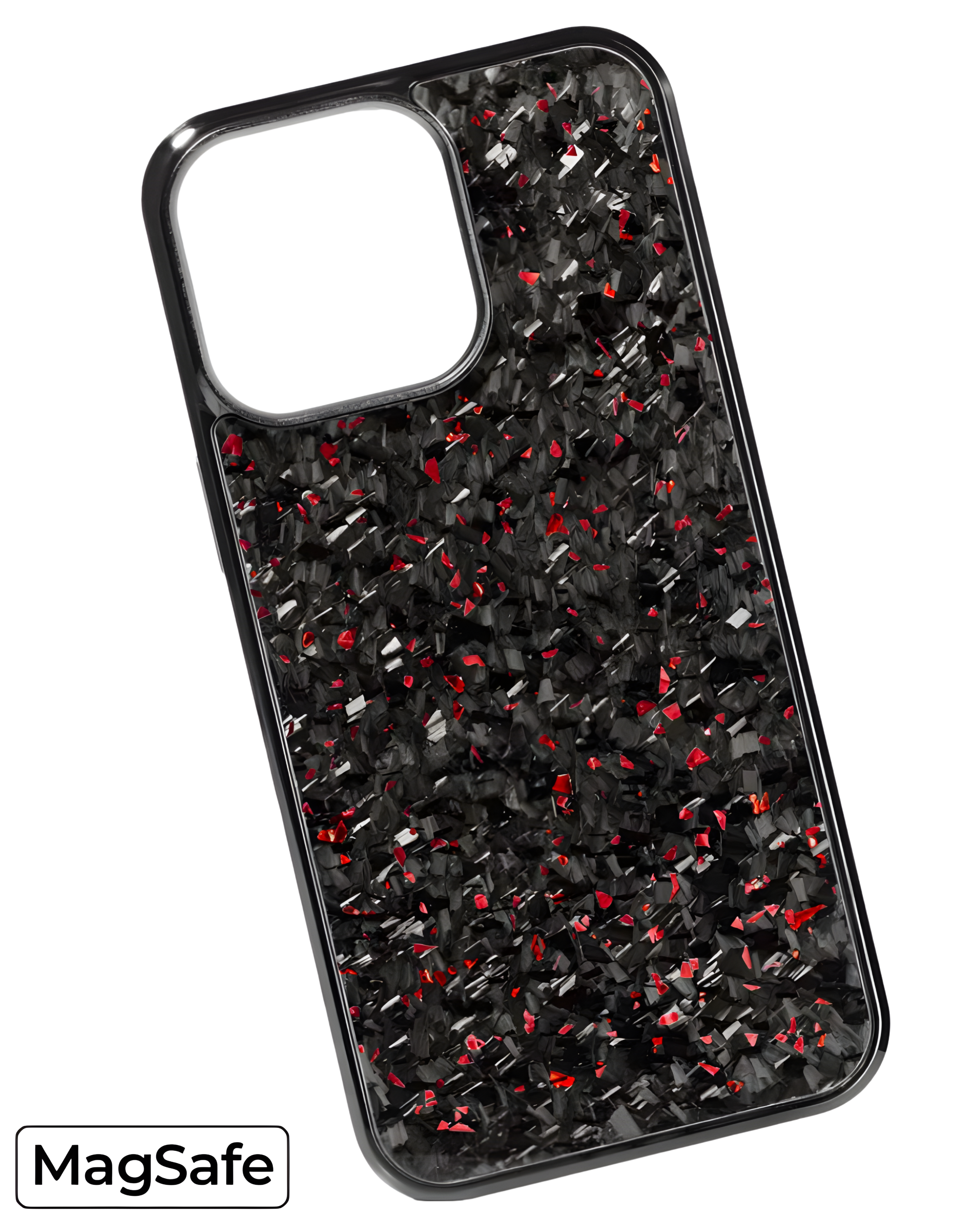 Forged Carbon Fiber Case iPhone Red