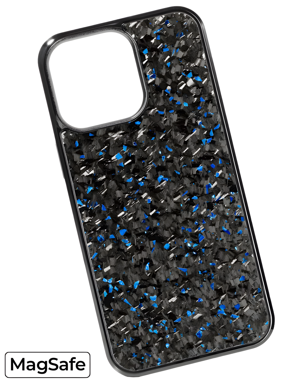 Forged Carbon Fiber Case iPhone Blue