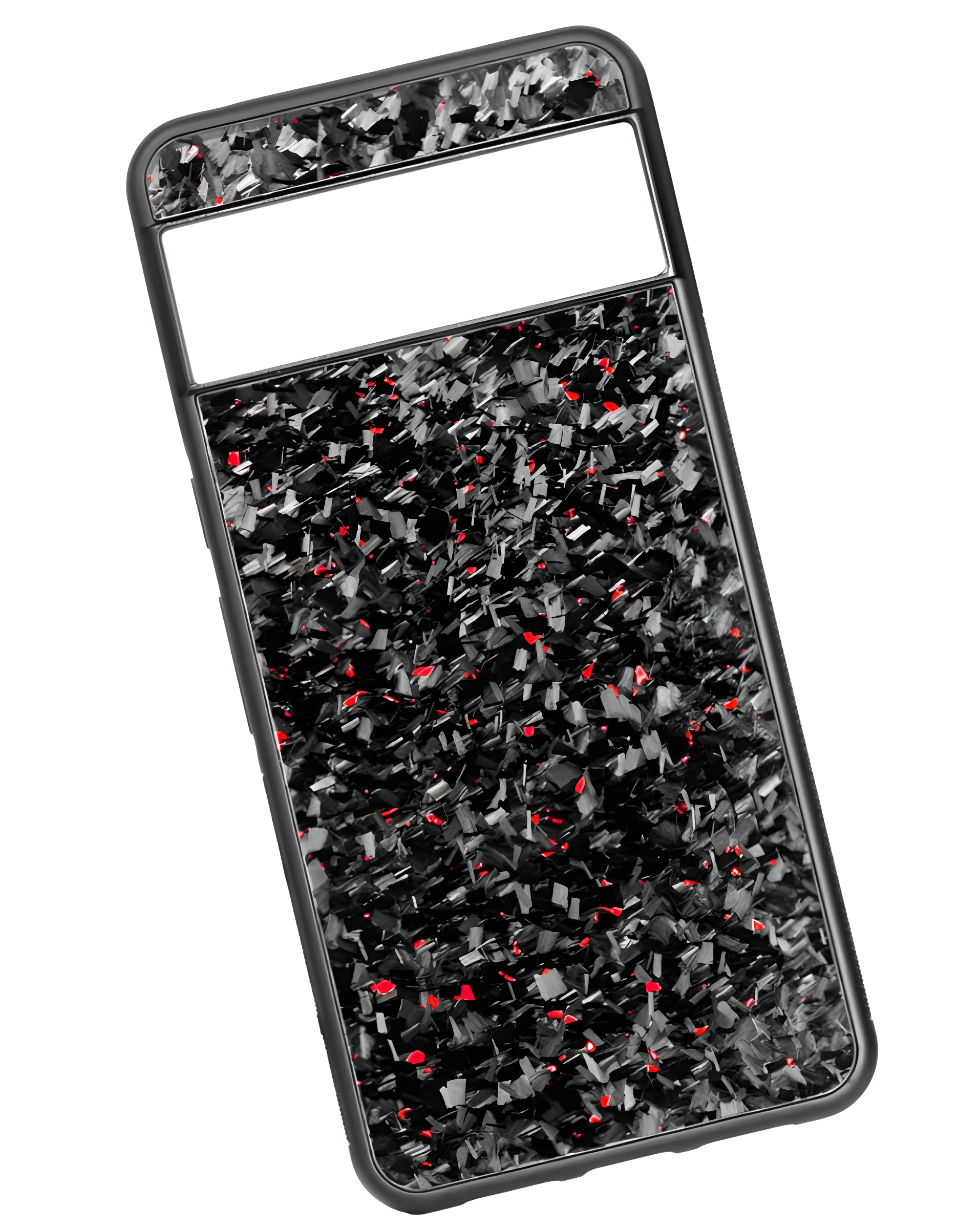 Forged Carbon Fiber Case Google Pixel Red
