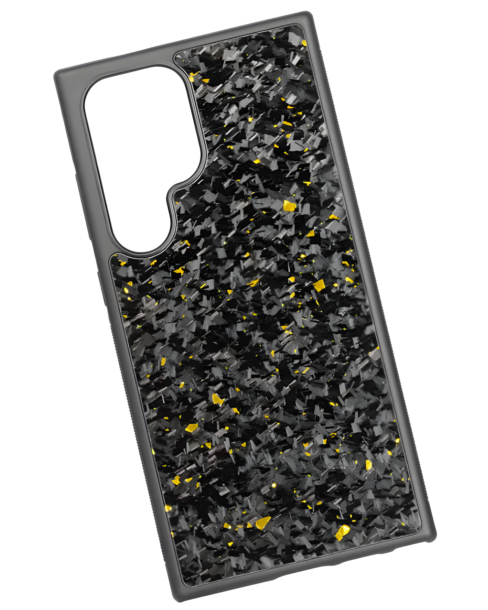 Forged Carbon Fiber Case Samsung Gold