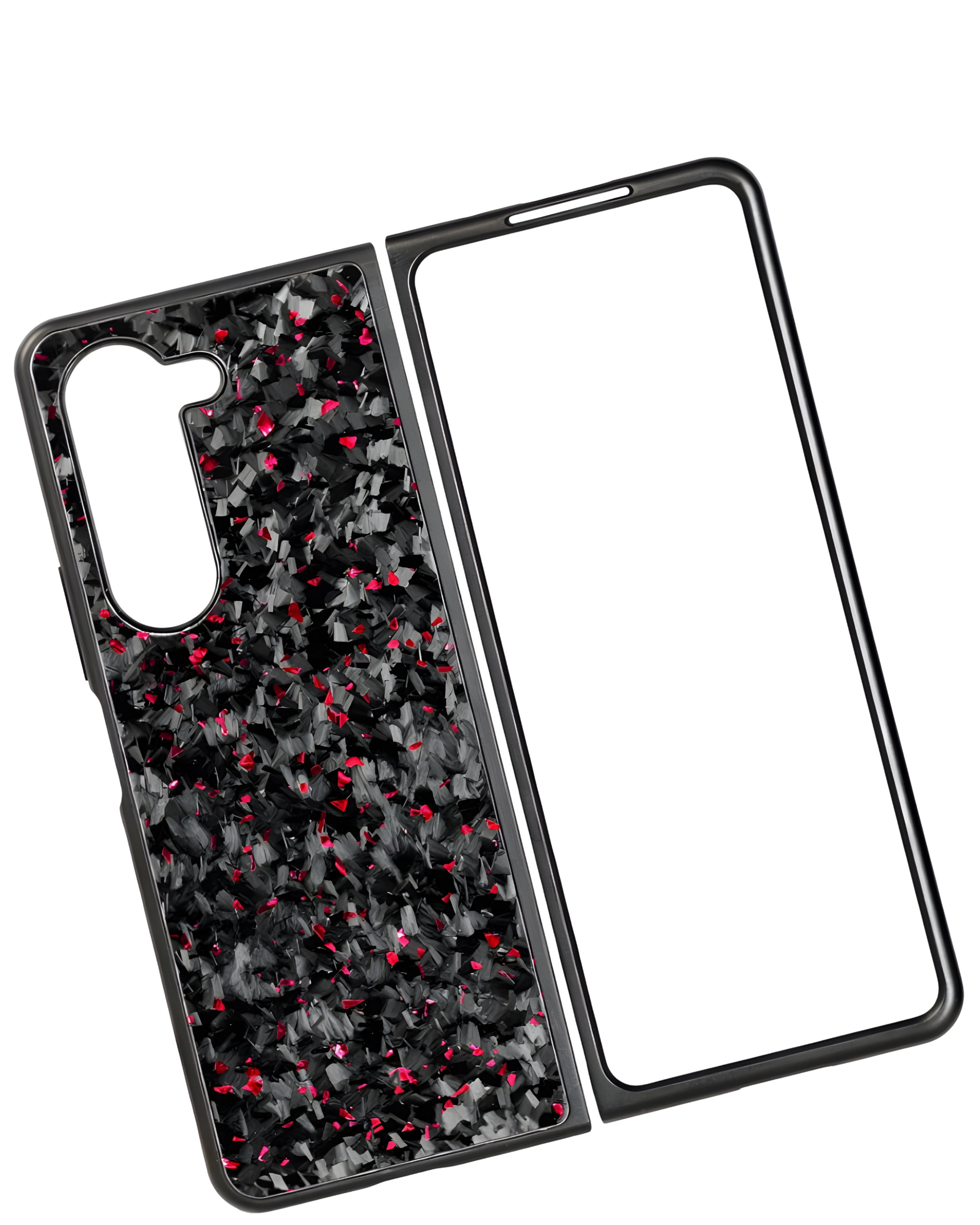 Forged Carbon Fiber Case Samsung Red