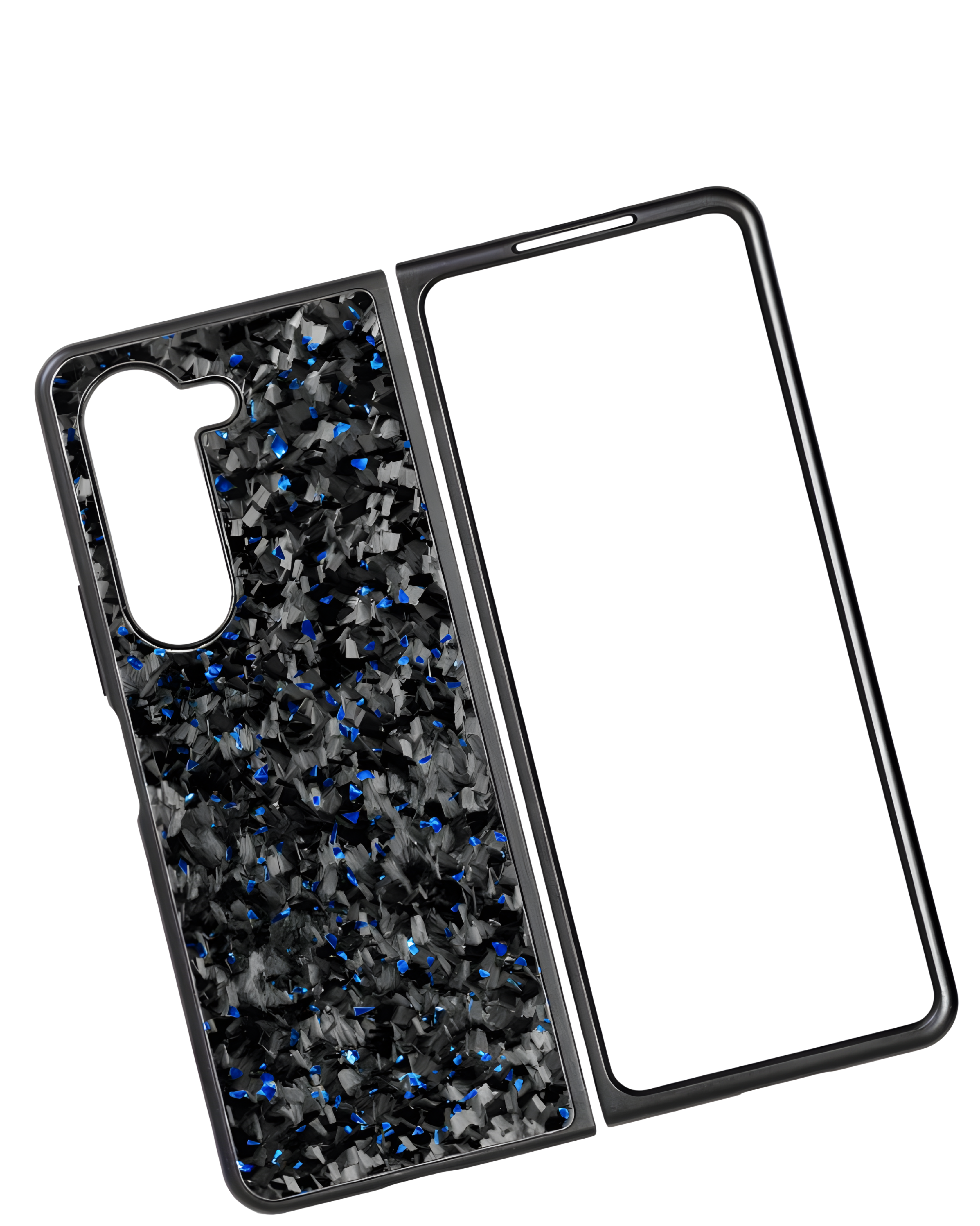 Forged Carbon Fiber Case Samsung Blue