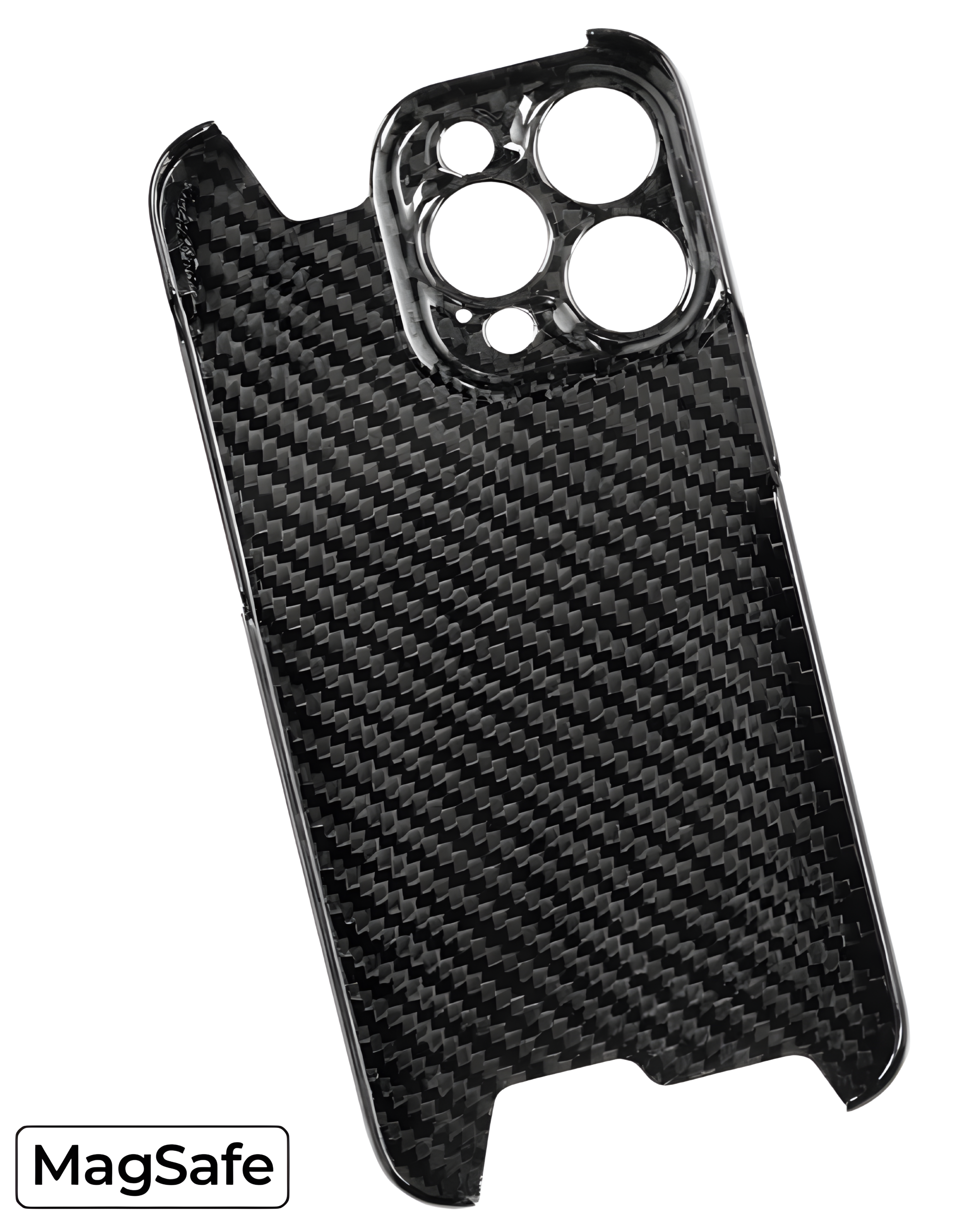 Full Carbon Fiber Case iPhone Gold