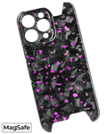 Full Carbon Fiber Case iPhone Purple